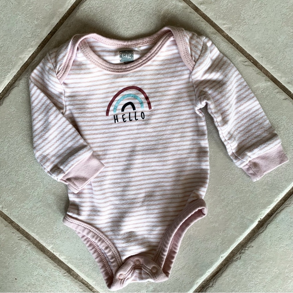 Tag • Graphic Long Sleeved Bodysuit